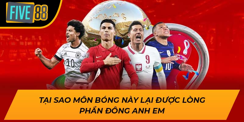 Tại sao môn bóng này lại được lòng phần đông anh em